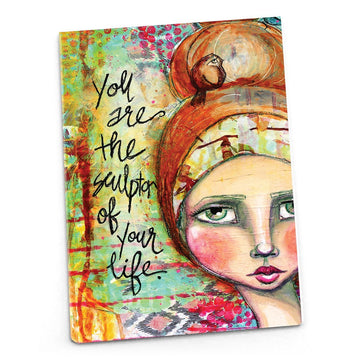 Female Empowerment Magnet: You are the Sculptor of Your Life