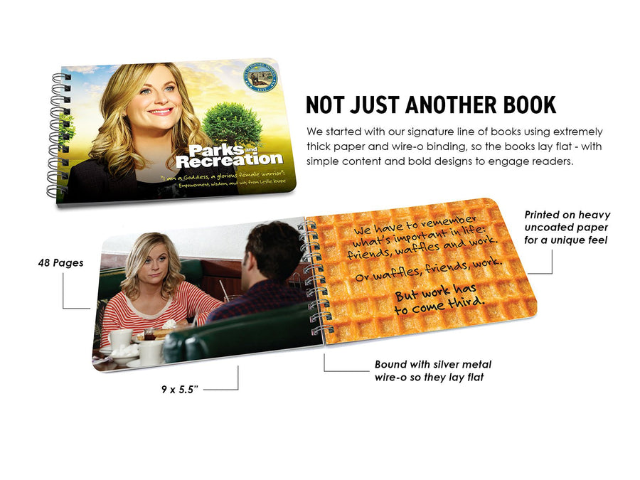 Leslie Knope Quote Book - Official Parks and Rec Merch