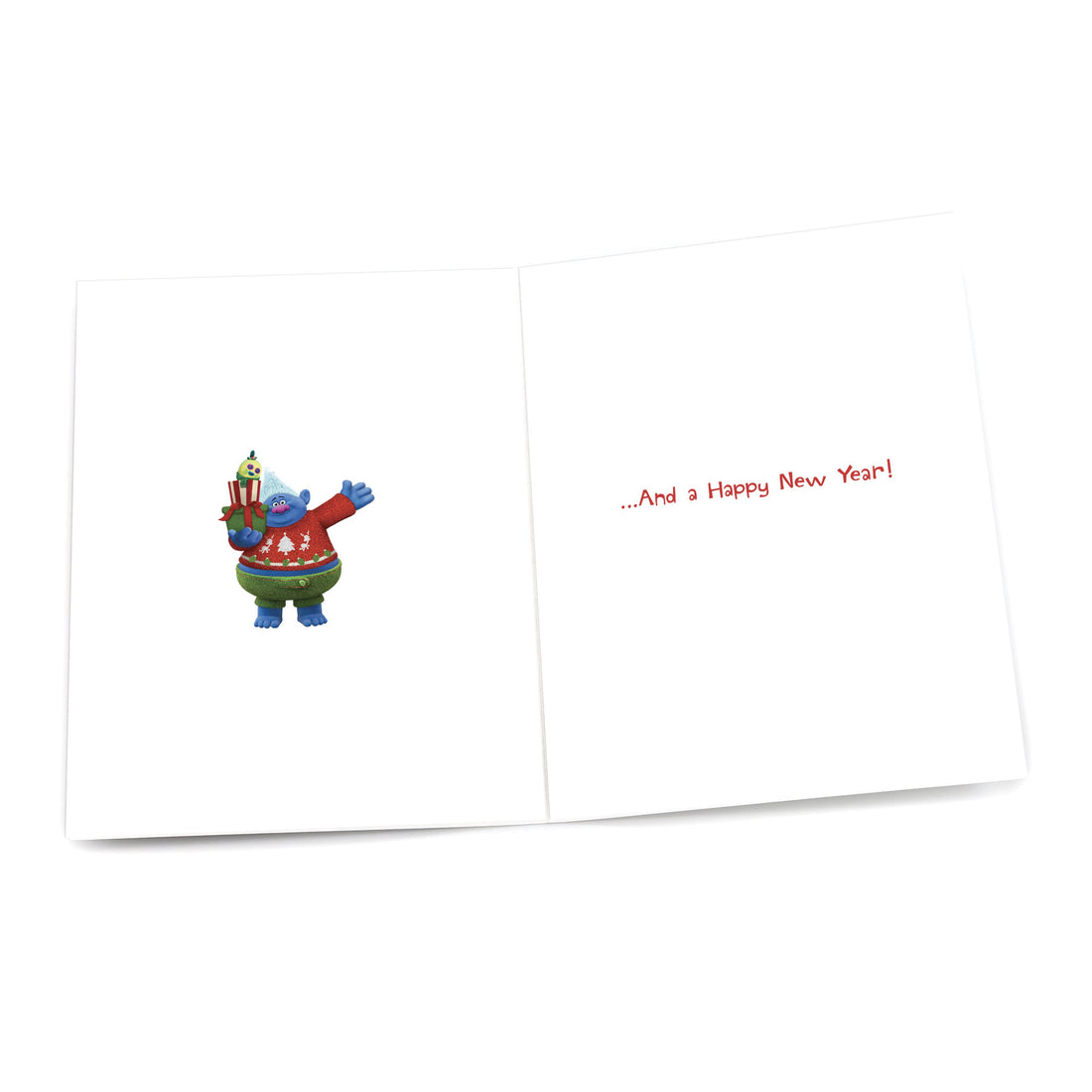 Trolls World Tour - Biggie and Mr. Dinkles "Merry Trolls-mas" Holiday Card