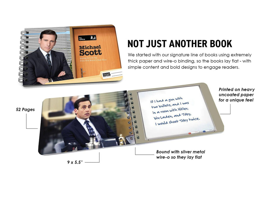 Michael Scott Quote Book - Official The Office Merchandise