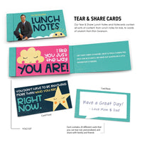 Mister Rogers Tear and Share Lunch Notes