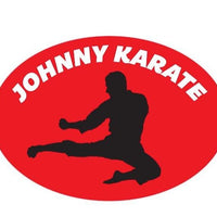 "Johnny Karate" Vinyl Sticker - Official Parks and Rec Merch