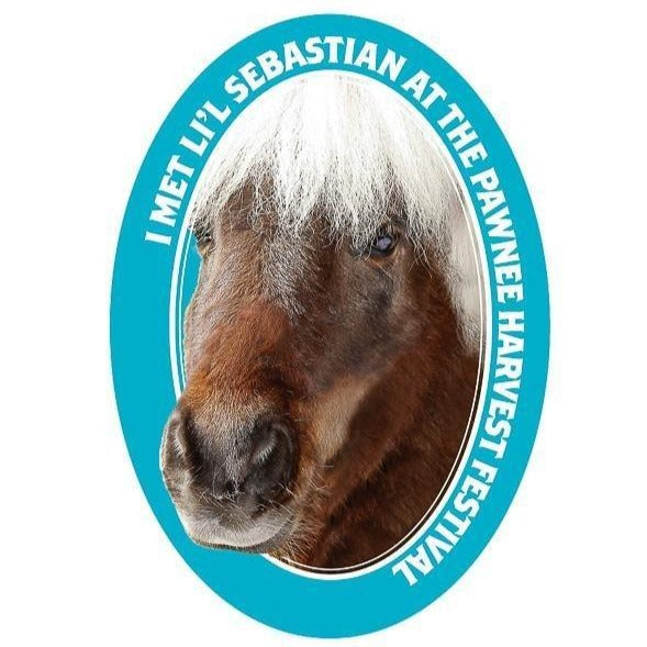 "Li'l Sebastian" Vinyl Sticker - Official Parks and Rec Merch