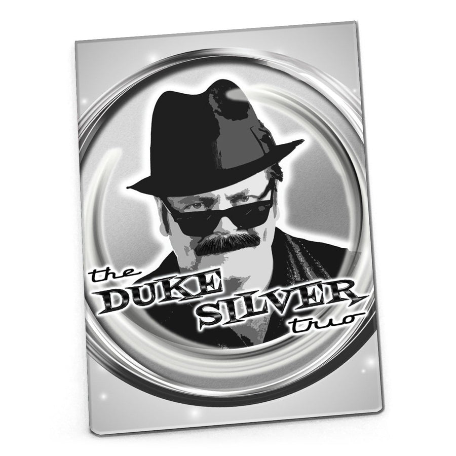 "The Duke Silver Trio" Magnet" - Official Parks and Rec Merch