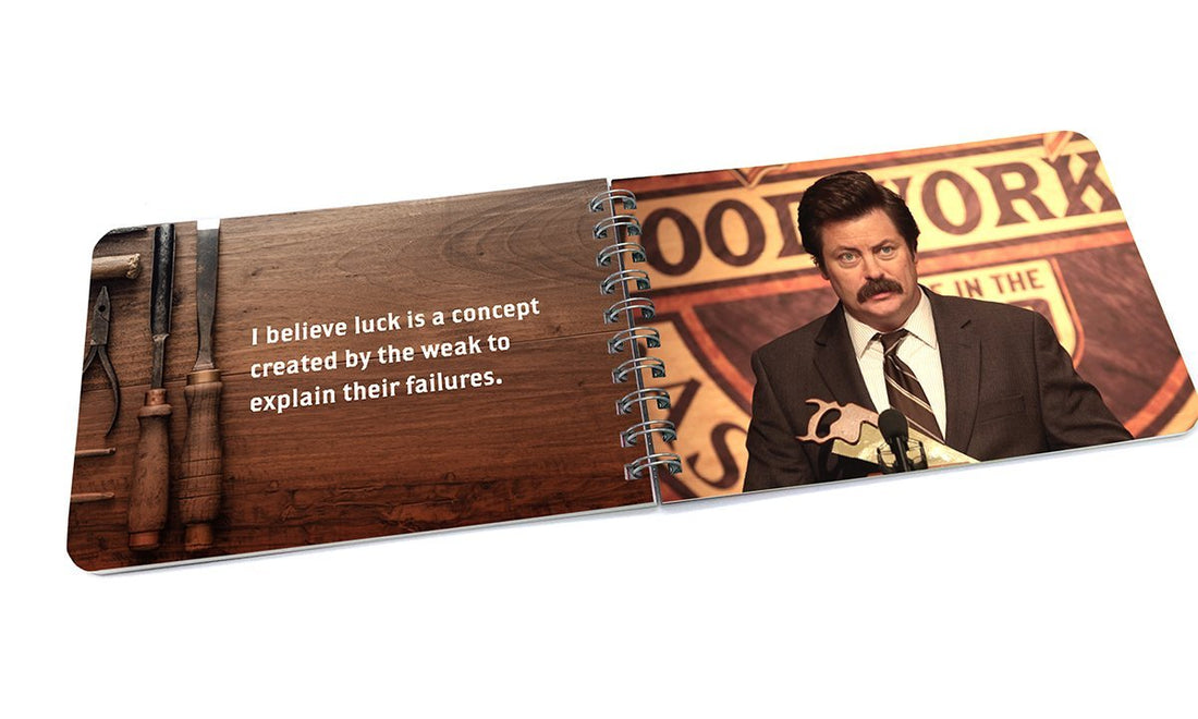 Ron Swanson Quote Book - Official Parks and Rec Merch