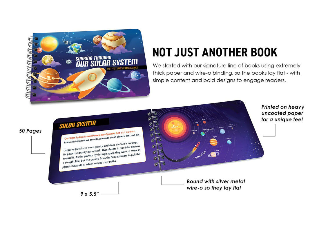 Soaring Through Our Solar System - Solar System Fact Book for Kids