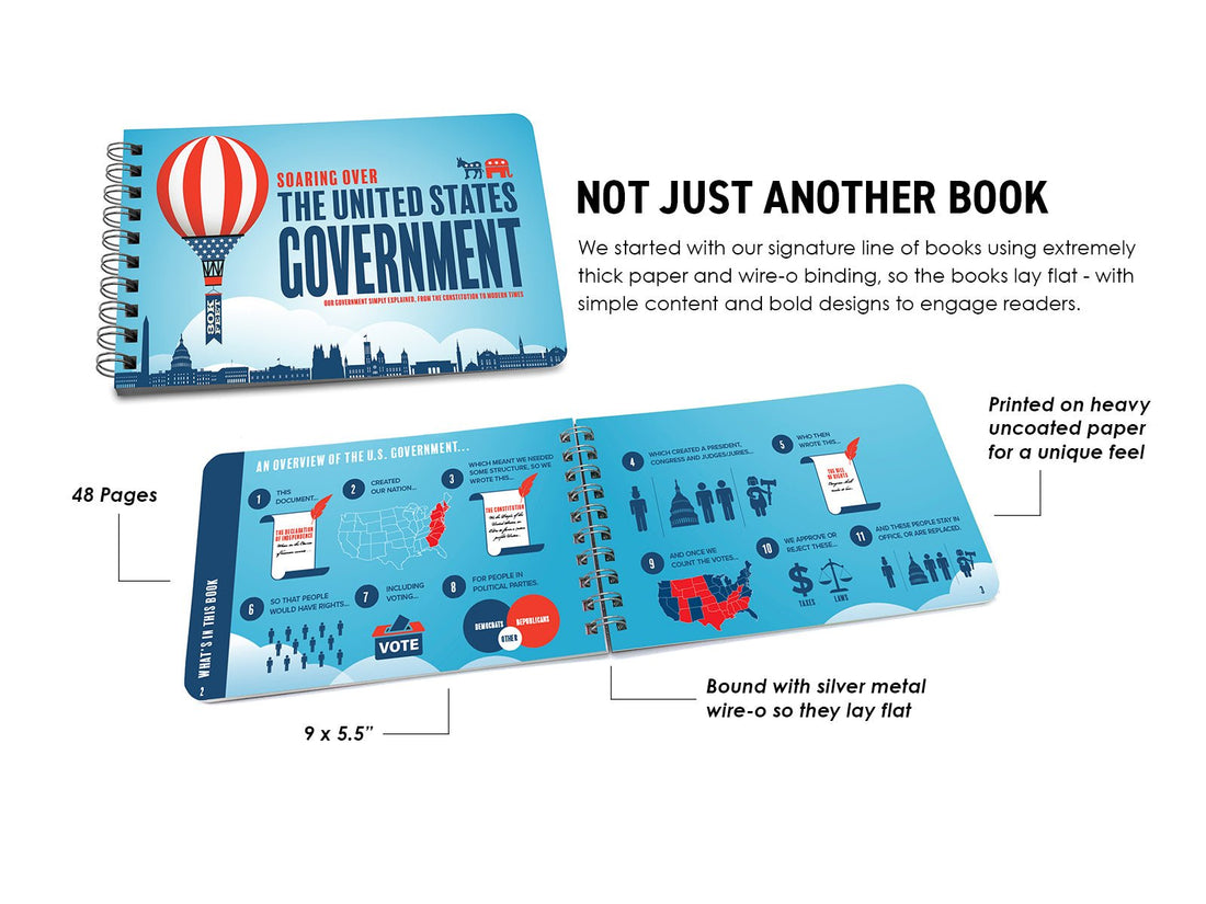 Soaring Over the United States Government - The U.S. Government Explained Simply