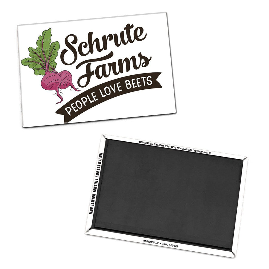 Schrute Farms "People Love Beets" Magnet - Official The Office Merchandise