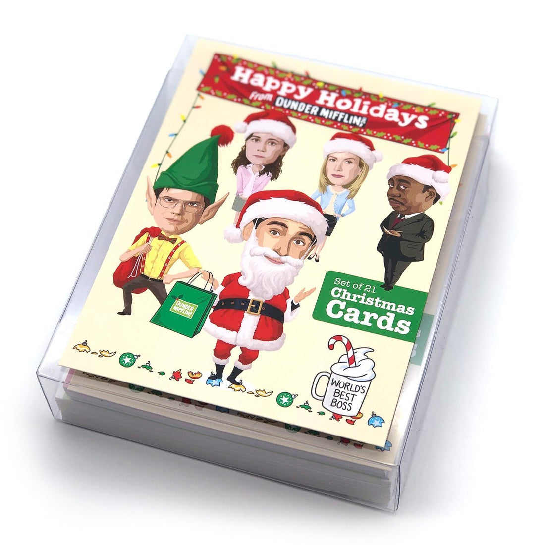 Holiday Greeting Card Set - Official The Office Merchandise