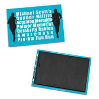 "Michael Scott's Fun Run" Magnet - Official The Office Merchandise