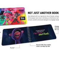 Trolls World Tour "You Can't Harmonize Alone" Quote Book for Kids
