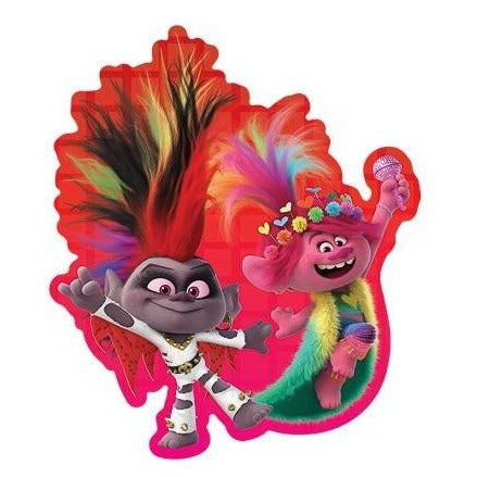 Trolls World Tour "Queen Barb" and "Queen Poppy" Vinyl Sticker