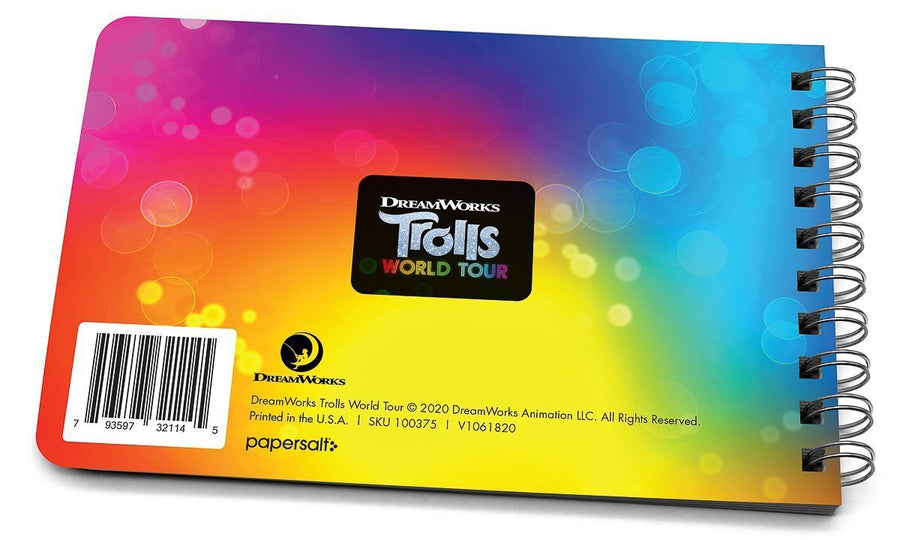 Trolls World Tour "You Can't Harmonize Alone" Quote Book for Kids