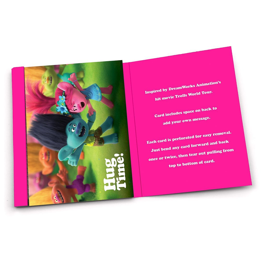 Trolls World Tour Jumbo Tear and Share Lunch Notes for Kids